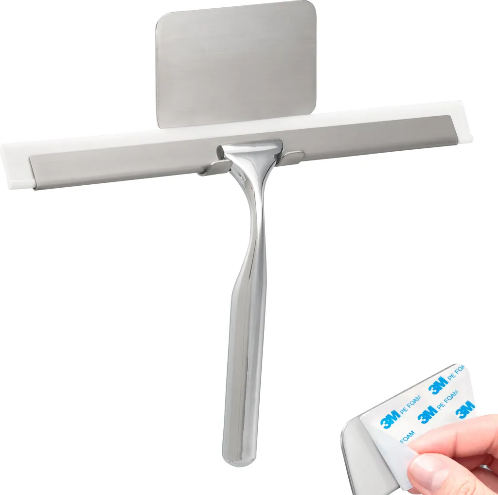 Offerta Set Bremermann PIAZZA TAPE: Spatola Doccia e Porta Phon Inox