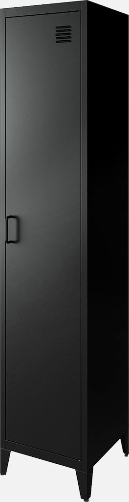 sweeek - Industrieller Schrank aus Stahl mit 4 Stauräumen - Produktbild 