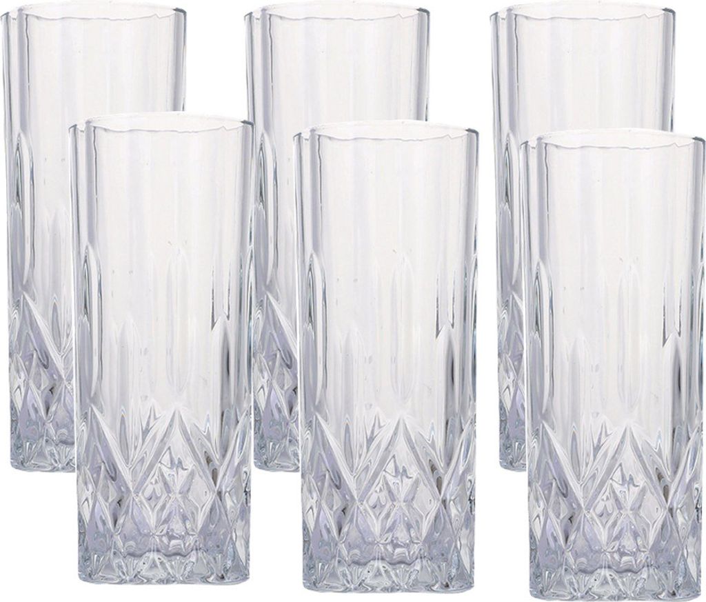 Cocktail Gläser 6er Set Bier Glas Can Wassergläser, Eiskaffee