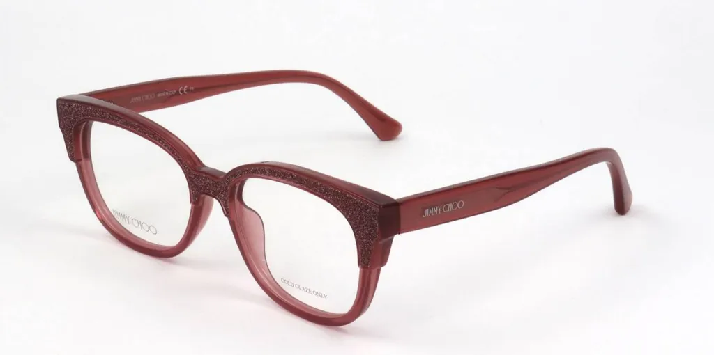Montatura Donna Jimmy Choo JC177 1V1 Cherry Glitter - Offerta