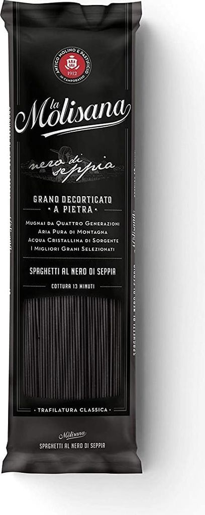 SPAGHETTI PASTA "LA MOLISANA" MIT SEPIA SCHWARZ - 12 X 500 Produktbild 