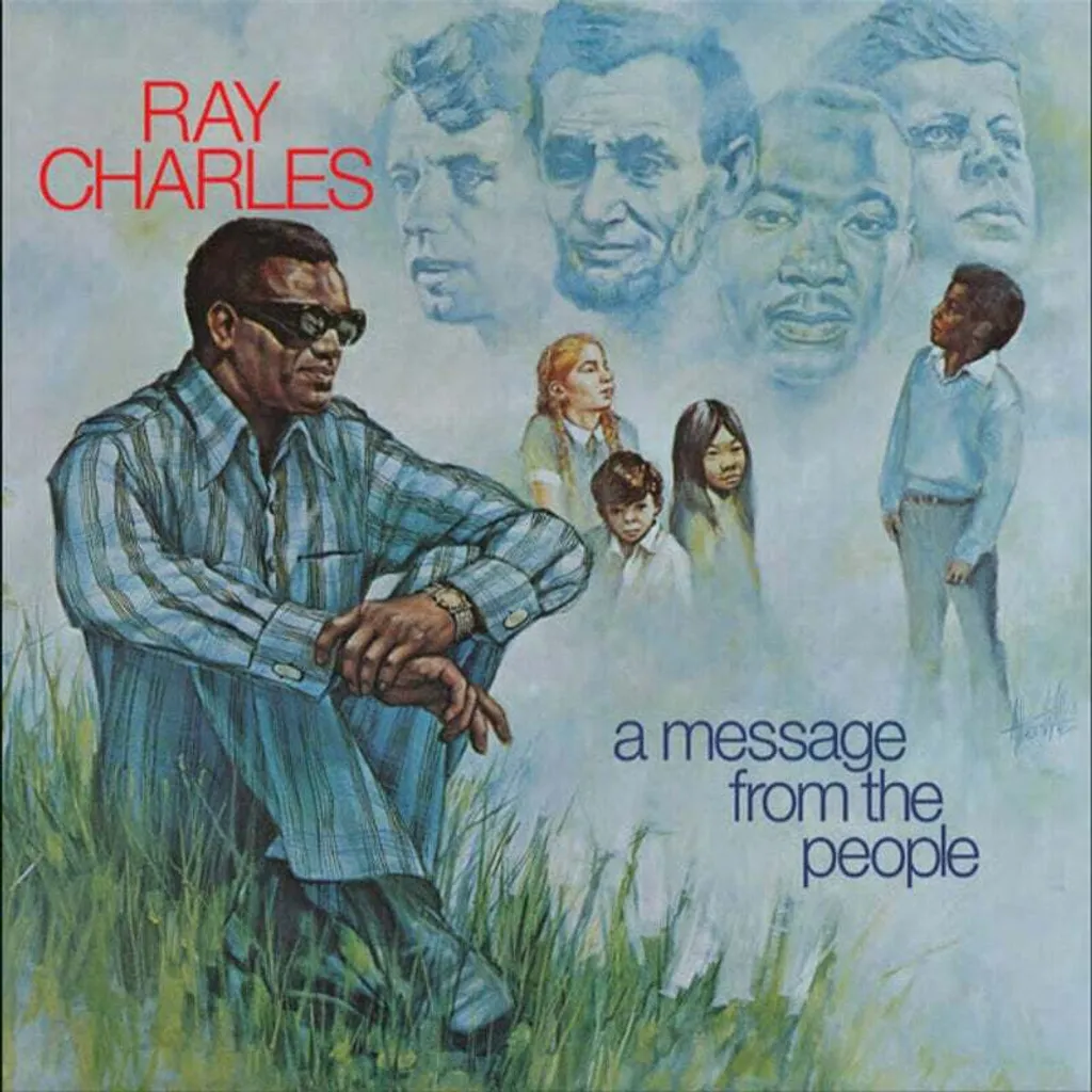 Disque Vinyle Ray Charles A Message From The People Album Soul Vintage LP