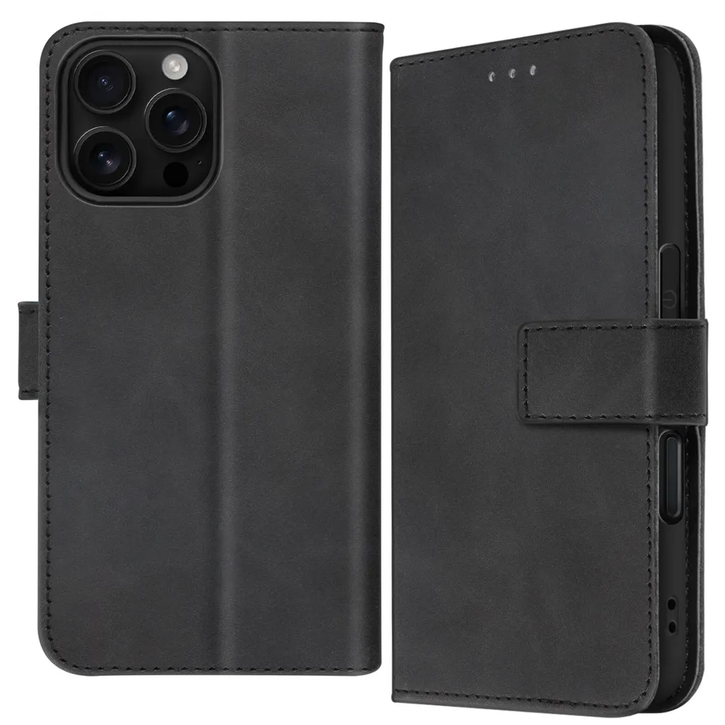 Recensione Custodia Avizar iPhone 16 Pro: Wallet Case Nera e Stand - 2