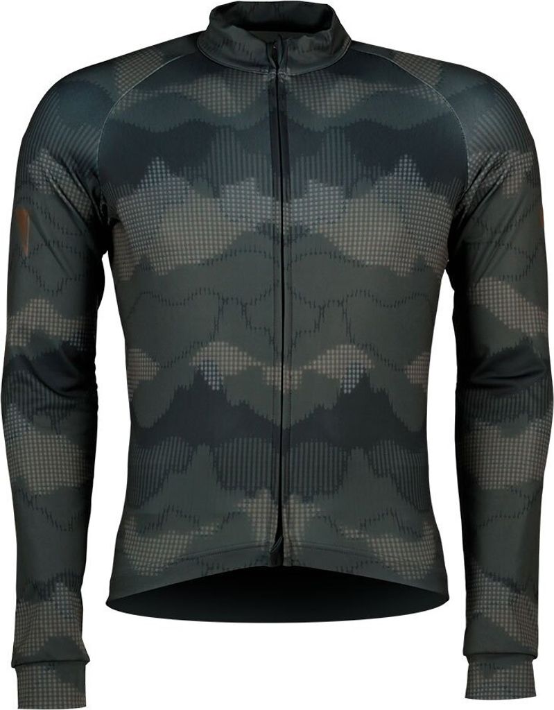 Agu Venture Gravel Langarm-trikot Schwarz M Mann Schwarz M