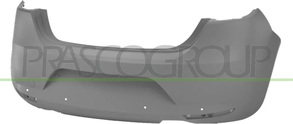 Pare-chocs arrière PRASCO prêt à peindre pour Seat Leon 1P1 - OE 1P0807417F