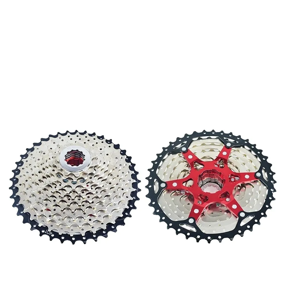 Roue libre ultralégère 11s 40T argentée pour transmission fluide