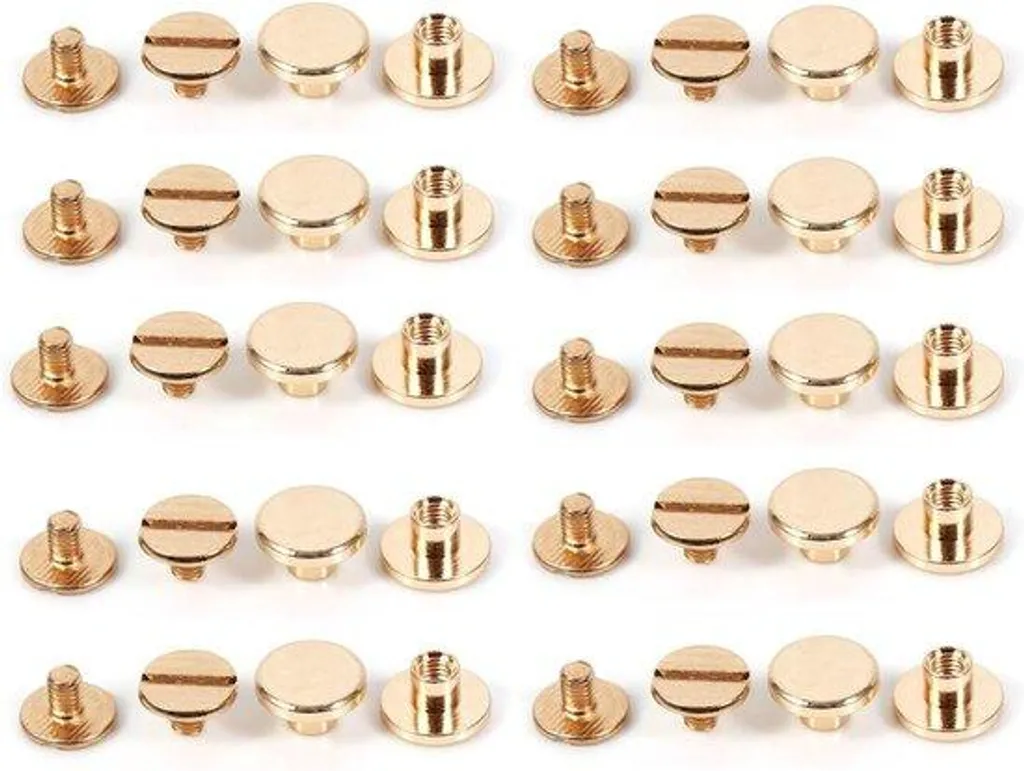 Lot de 10 plaques en cuir et laiton 65mm pour la création de ceintures