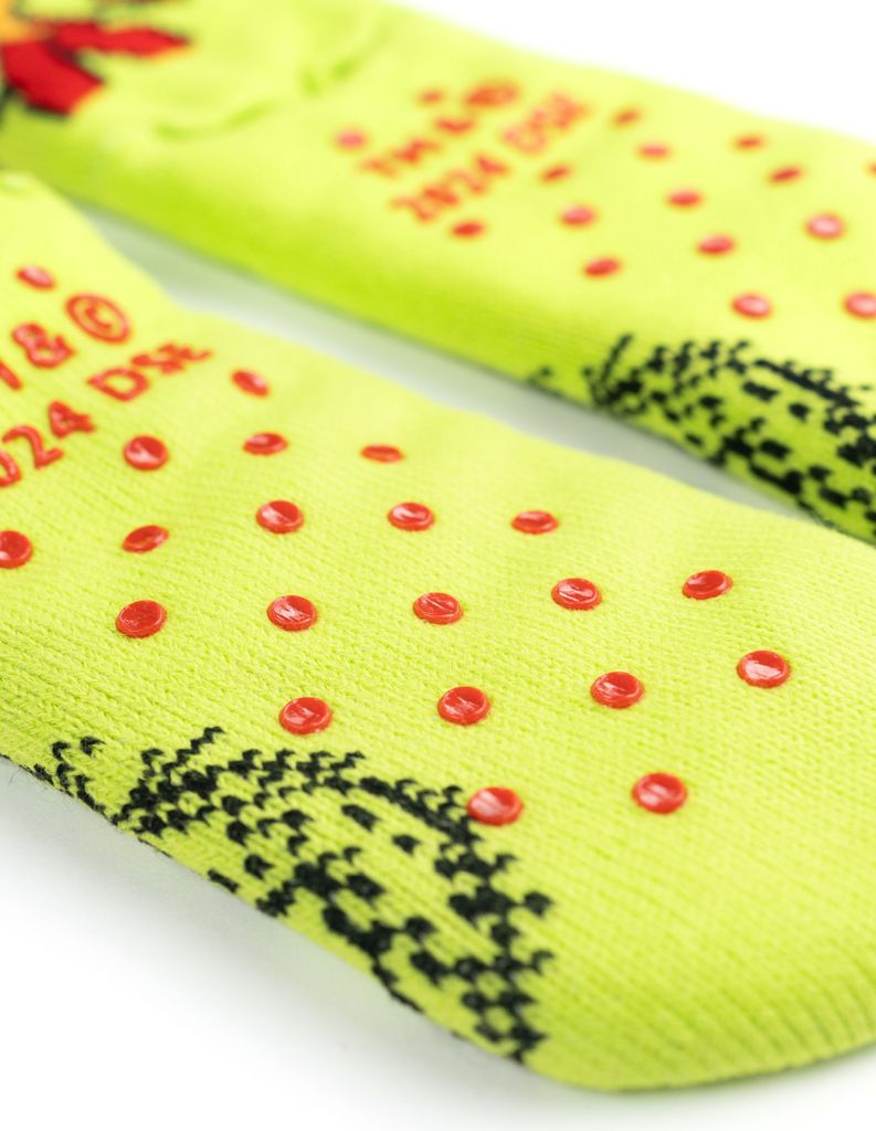 The Grinch Hüttensocken - Merry Grinchmas Haussocken für Produktbild 4