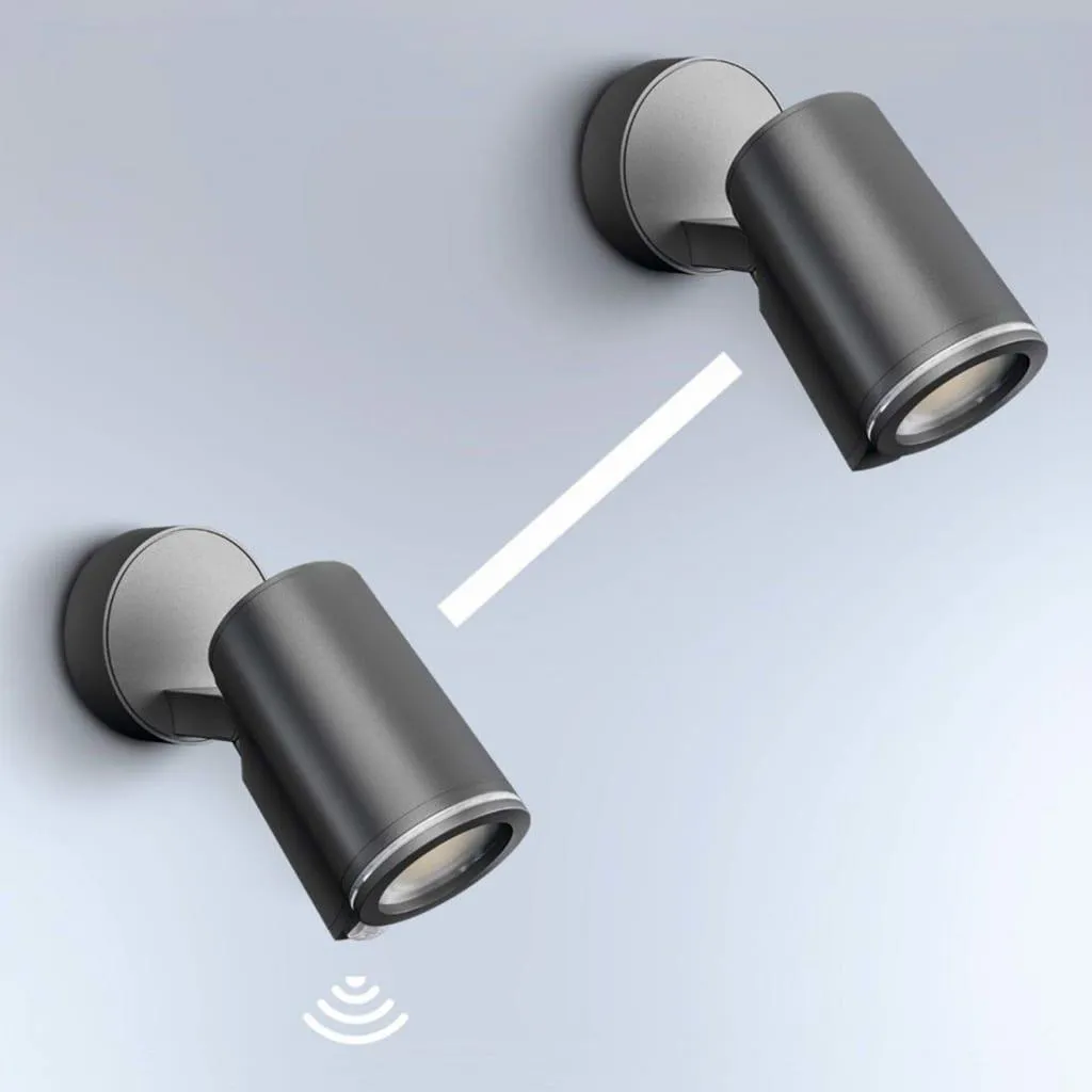 Steinel Spot ONE Slave Nero | Illuminazione Esterna LED 7W Smart