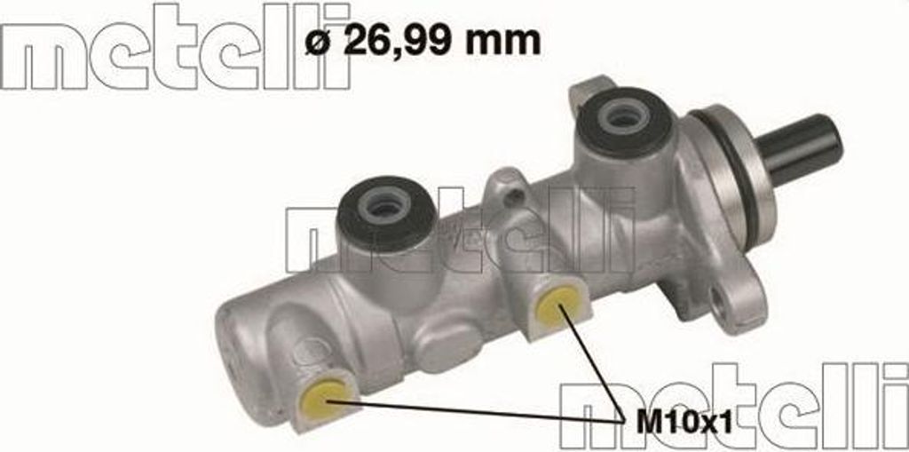 METELLI 05-0588 Bremszylinder Hauptbremszylinder für KIA SORENTO I (JC)
