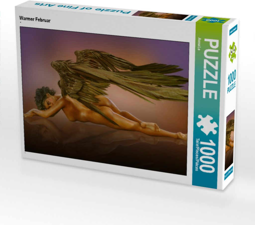 CALVENDO Puzzle Warmer Februar | 1000 Teile Lege-Größe 64x48cm Foto-Puzzle für glückliche Stunden