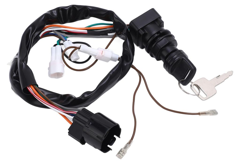 Zündschlüsselschalterbaugruppe mit 2 Schlüsseln, hervorragende elektrische Leitfähigkeit, 37110 93J00, Ersatz für Suzuki Außenbordmotor