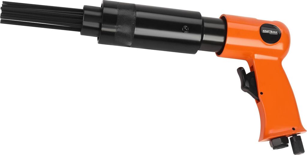 KRAFT&DELE | Drucklufthammer, Pneumatischer Nadelhammer, 90 PSI