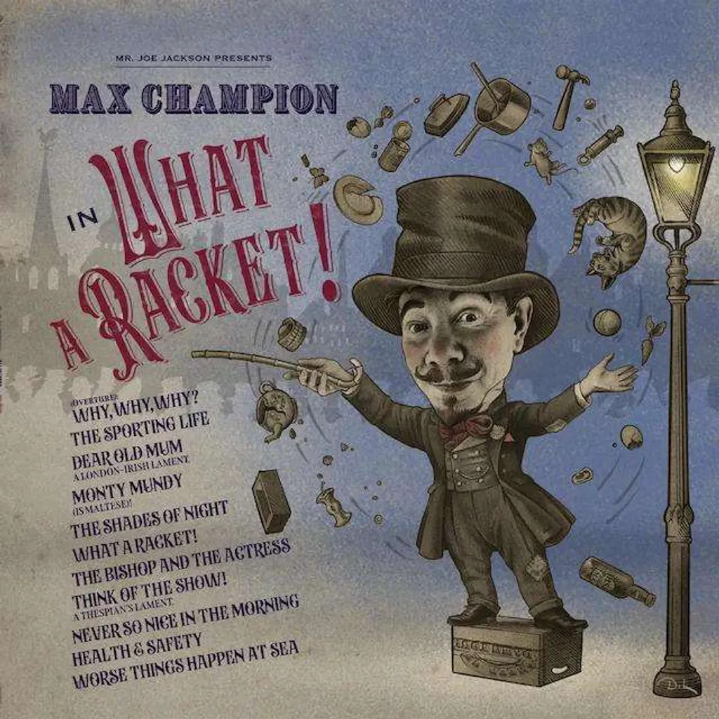 Disque Vinyle Joe Jackson Max Champion What A Racket Album LP 180g M
