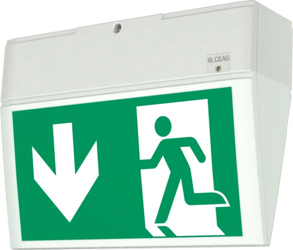 Bloc Autonome d'Éclairage de Sécurité LED 3W 3h pour Issue de Secours