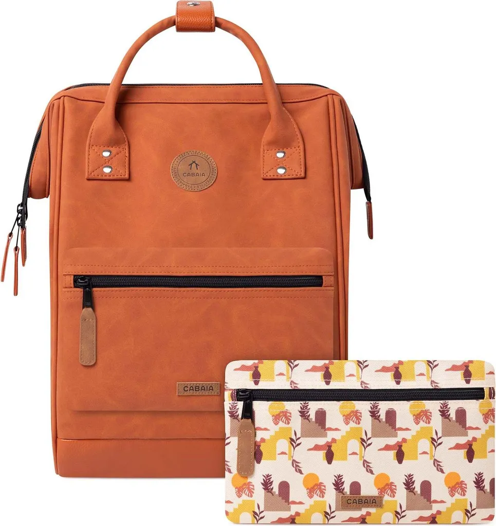 Zaino CABAIA Adventurer Medium 18L Tanta Terracotta Vegan