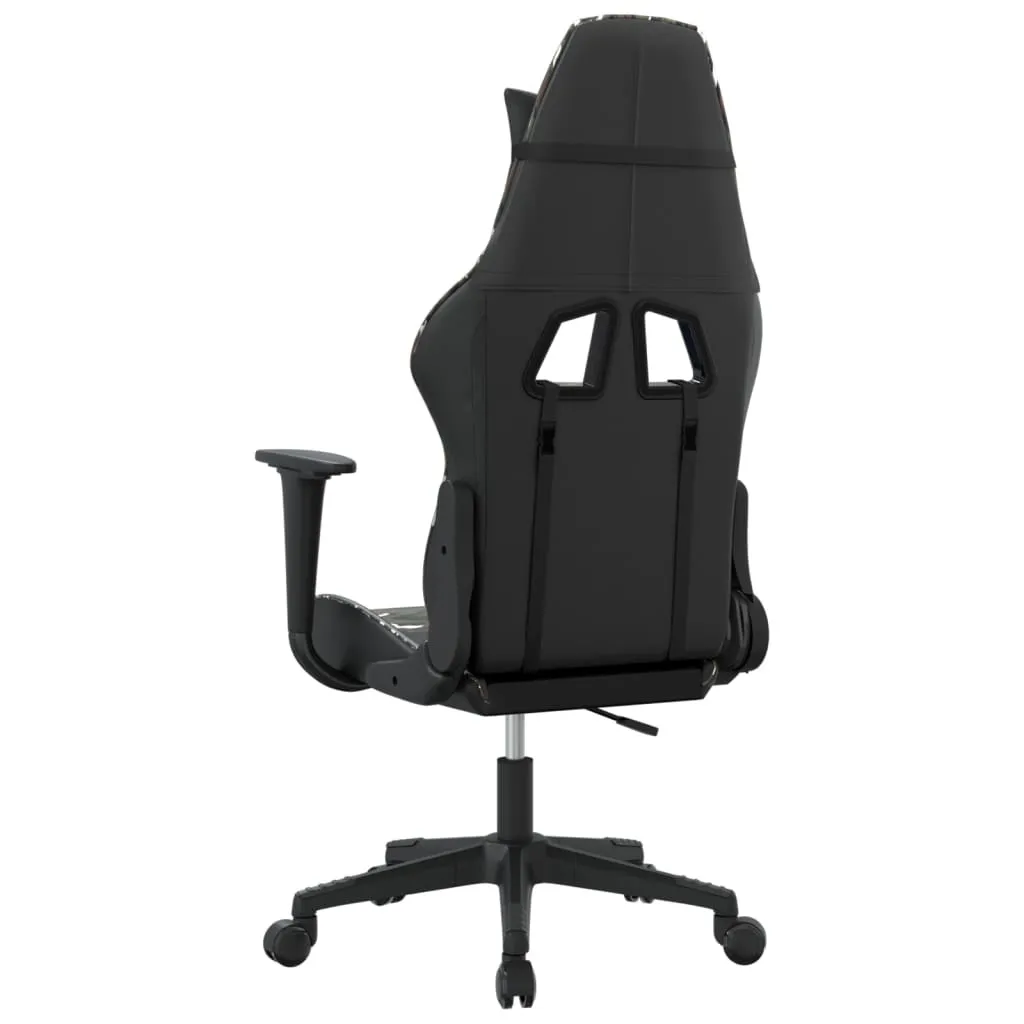 Sedia Ergonomica vidaXL Massaggiante | Ufficio e Gaming Mimetica - 7