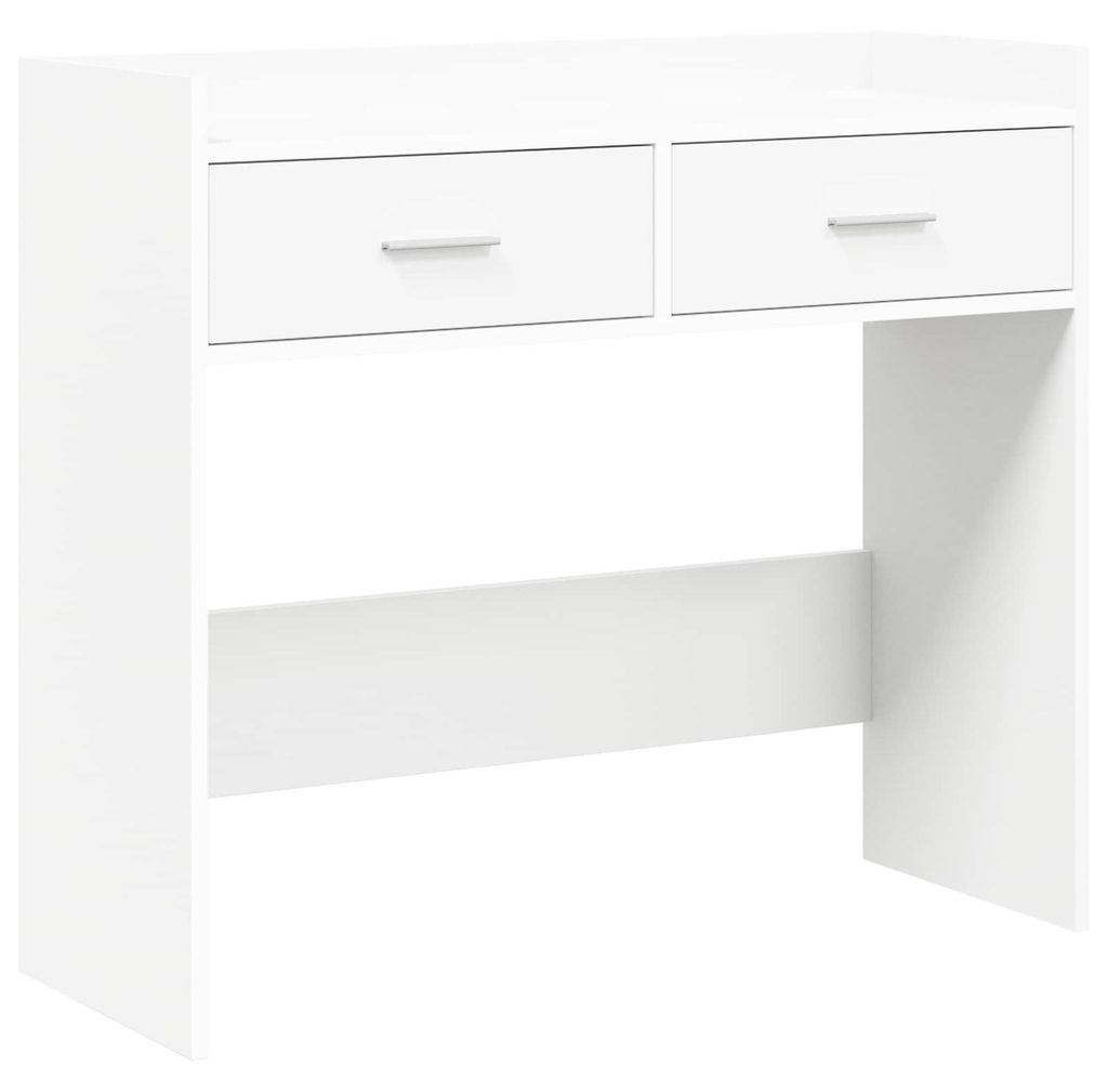 vidaXL Tavolino da salotto bianco 90 x 35 x 80 cm in Immagine del prodotto 