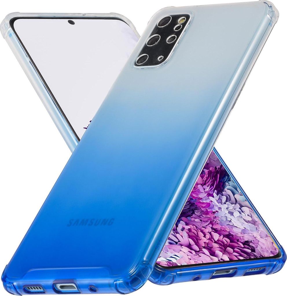 Farbverlauf Hülle für Samsung Galaxy S20 Plus Schutzhülle Handy Case Kamera Schutz Cover