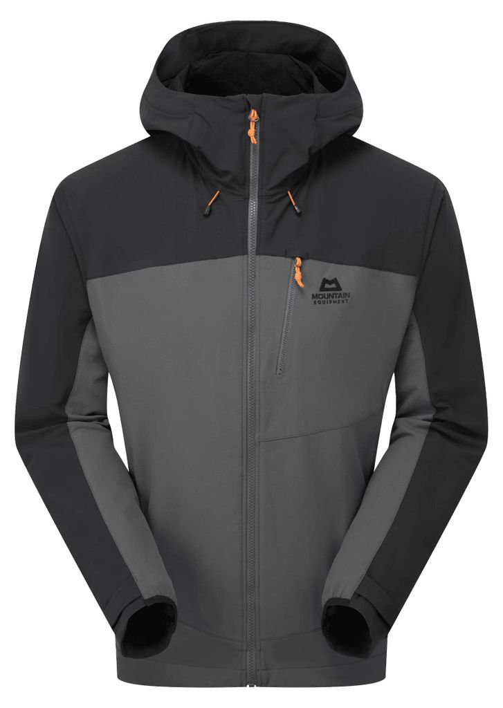 Mountain Equipment Frontier Men's Jacket - Herren Softshelljacke - Anvil Grey/Black Anvil Grey/Black XL