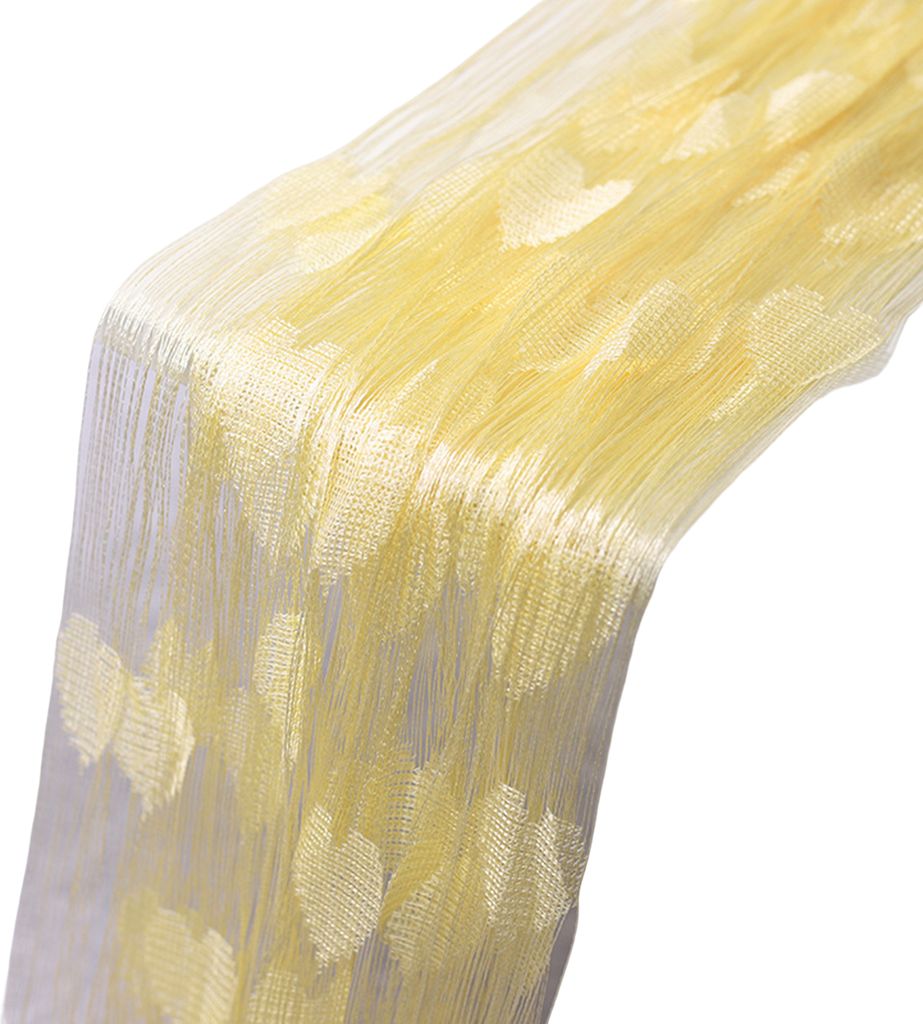 Voile Curtain Love Heart Sticked Perspektive feine Verarbeitung attraktiver einfacher Pflege Hochzeitsdekoration auffällige farbenfrohe romantisch...