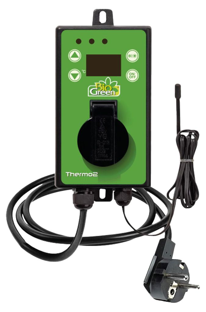 BioGreen Thermo2 Digital Thermostat Vorverkabelt für Produktbild 