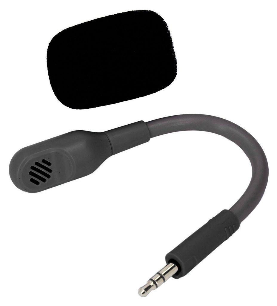 Mikrofon-Ersatz Barracuda für Barracuda X Wireless Gaming Headset, abnehmbar, Geräuschunterdrückung, vergoldeter 3,5-mm-Stecker