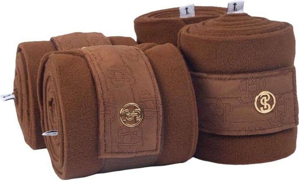 PS of Sweden Bandagen Fleece Samt Monogram HW 2024 Fudge One Size