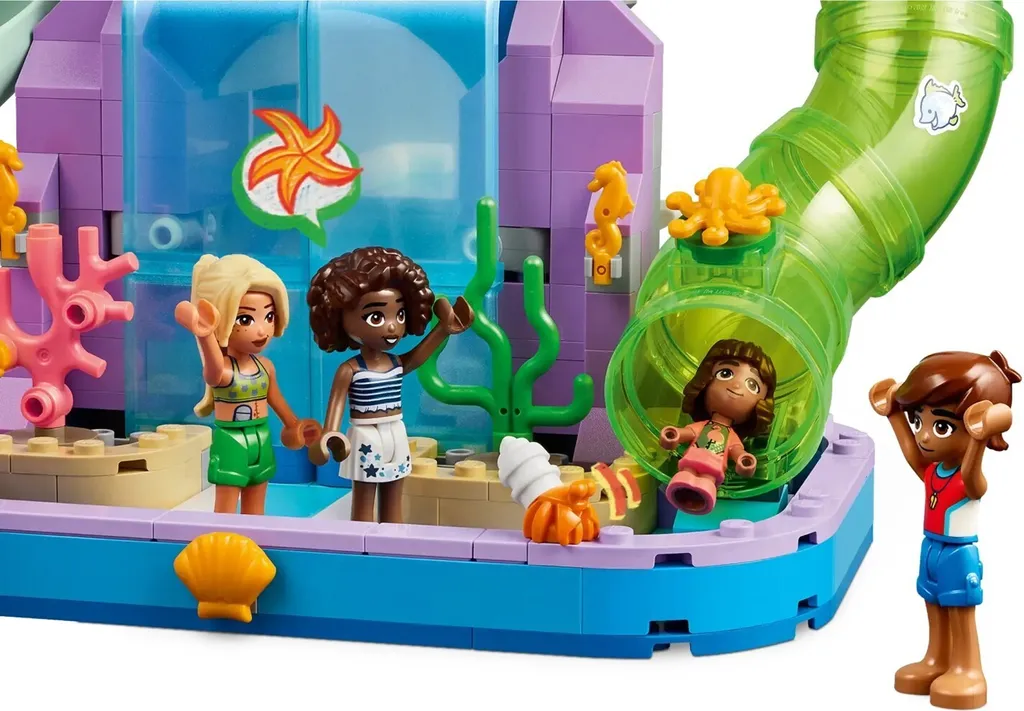 Jouet Parc Aquatique LEGO Friends 42630 avec Toboggans et Figurines Incluses