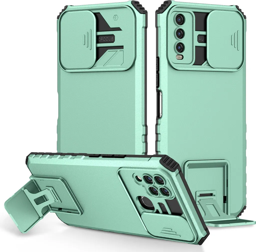 ILING Cover per vivo Y20s/Y11s/Y20 Case, Silicone Colorato