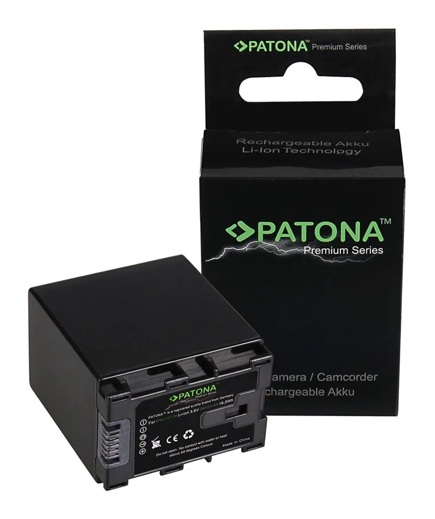 Batterie BN-VG138 pour JVC Everio GZ-GX1 GZ-G5 - Haute Capacité 3750mAh