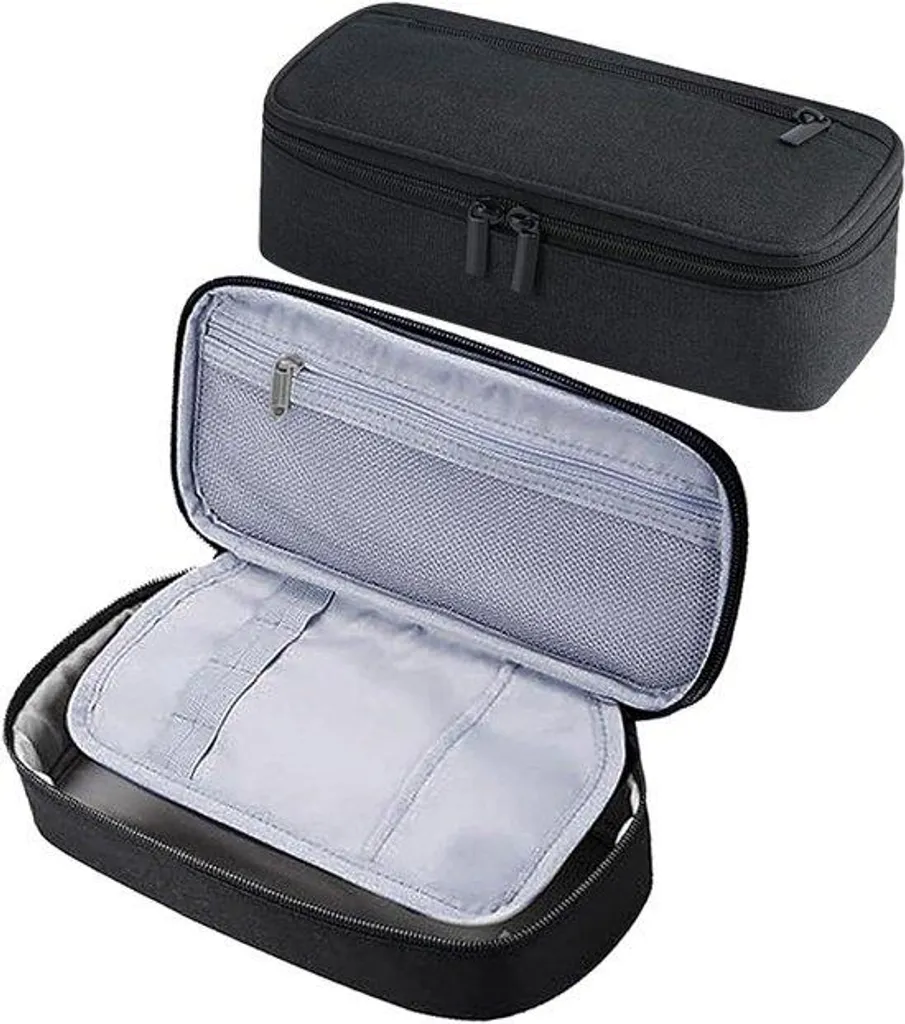 Fini le désordre avec ce sac en toile zippé spacieux pour tous vos objets