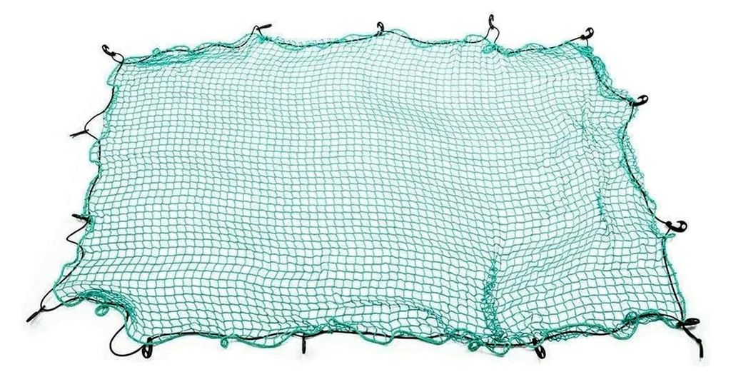Gepäcknetz für Anhänger von Pickup oder LKW, strapazierfähiges Nylon und Gummi, elastisches Netz mit Haken, groß, 1,5 x 2,2 m/2 x 3 m/2,5 x 3,...