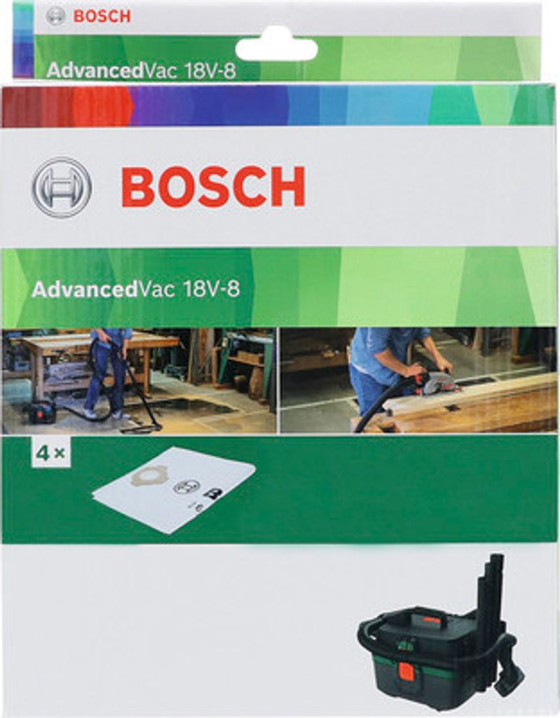 Bosch 2 609 256 F67, Staubbeutel, Trommel-Vakuum, Grau, Produktbild 