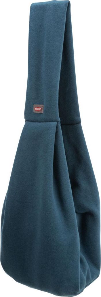 TRIXIE Fronttasche Soft - blau/hellgrau - 22 × 20 × 60 cm