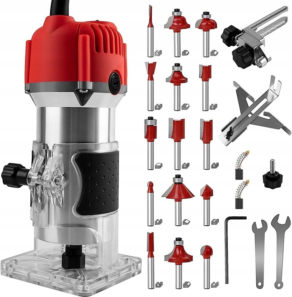 Kompaktes Holzfräsenwerkzeug, 800W 220V Kantenfräse, Produktbild 
