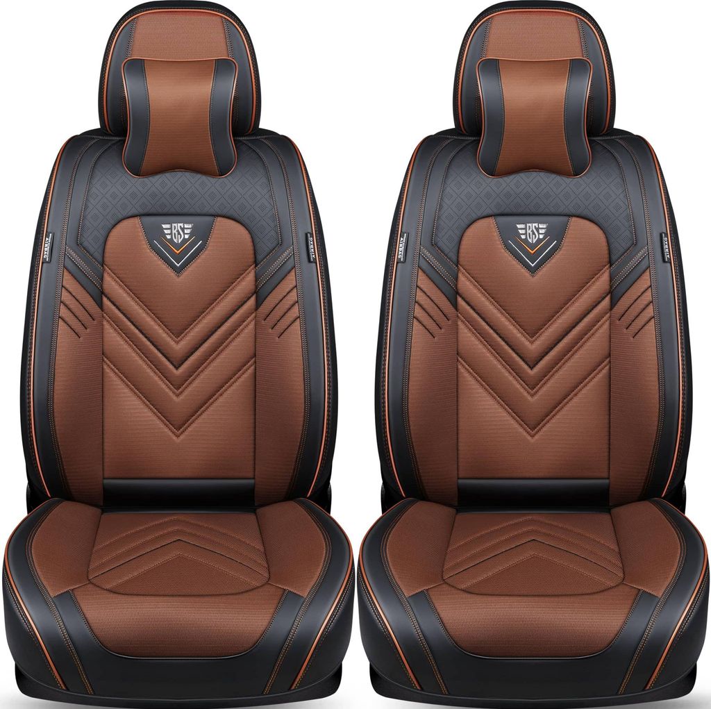 Suzuki Baleno 2 Bj 2015-19 kompatible Schonbezüge in Schwarz/Braun SL2