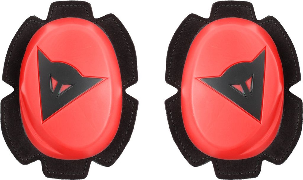 Dainese Pista Knee Slider Fluo Red/Black UNI Knieschleifer