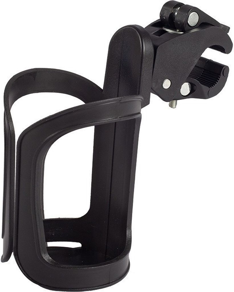 Gyroskopischer Getränkehalter mit verstellbarem Riemen, um 360 Grad drehbar, auslaufsicher, universelle Halterung für Kinderwagen, Fahrräder und...