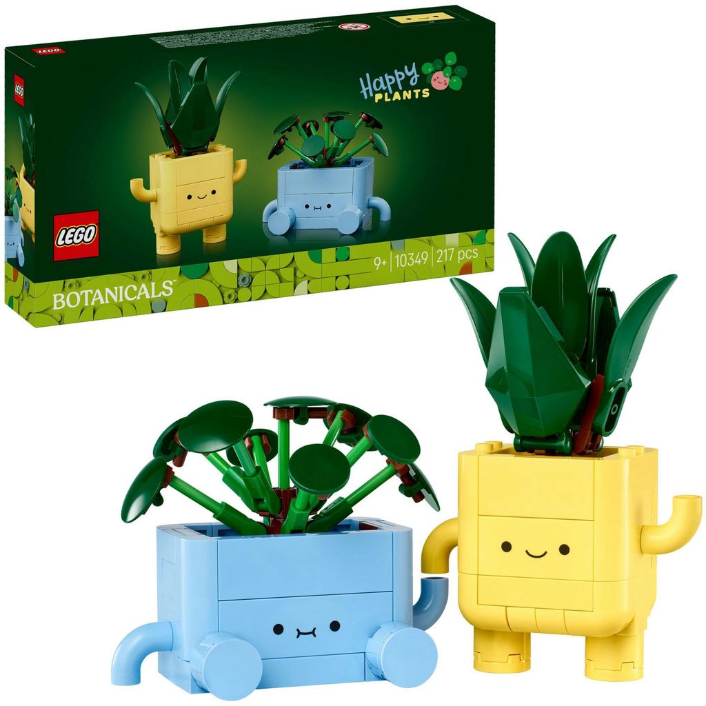 LEGO Botanicals Plantes Heureuses 10349 Image du produit 