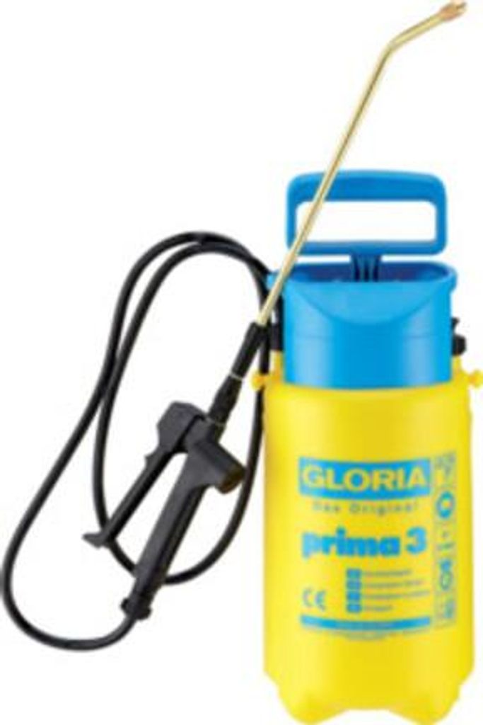 GLORIA prima 3, Handgartenspritzer, 5 l, 3 l, Blau, Gelb, Produktbild 