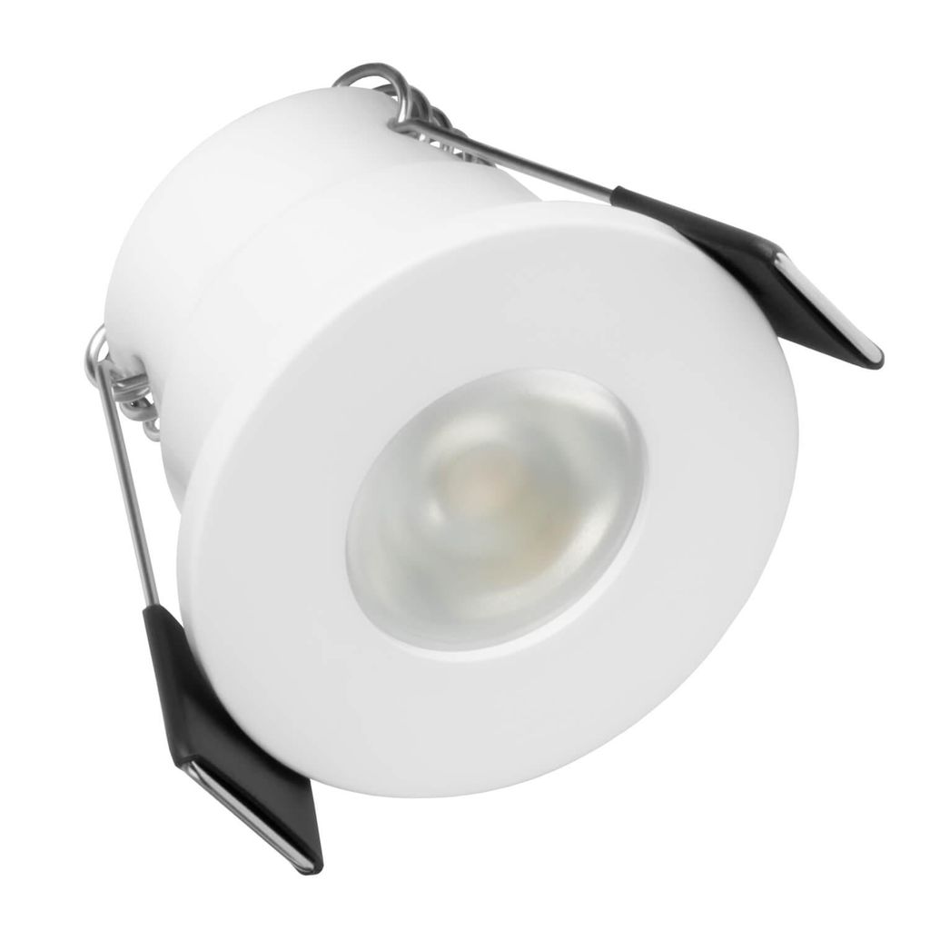 S-Polylight PREMIUM Mini LED- Einbauspots Kaltweiß 6.000K, DIMMBAR, IP65, FUNK 3W LED Einbaustrahler Terrassenüberdachung, Terrassenbeleuchtung, ...