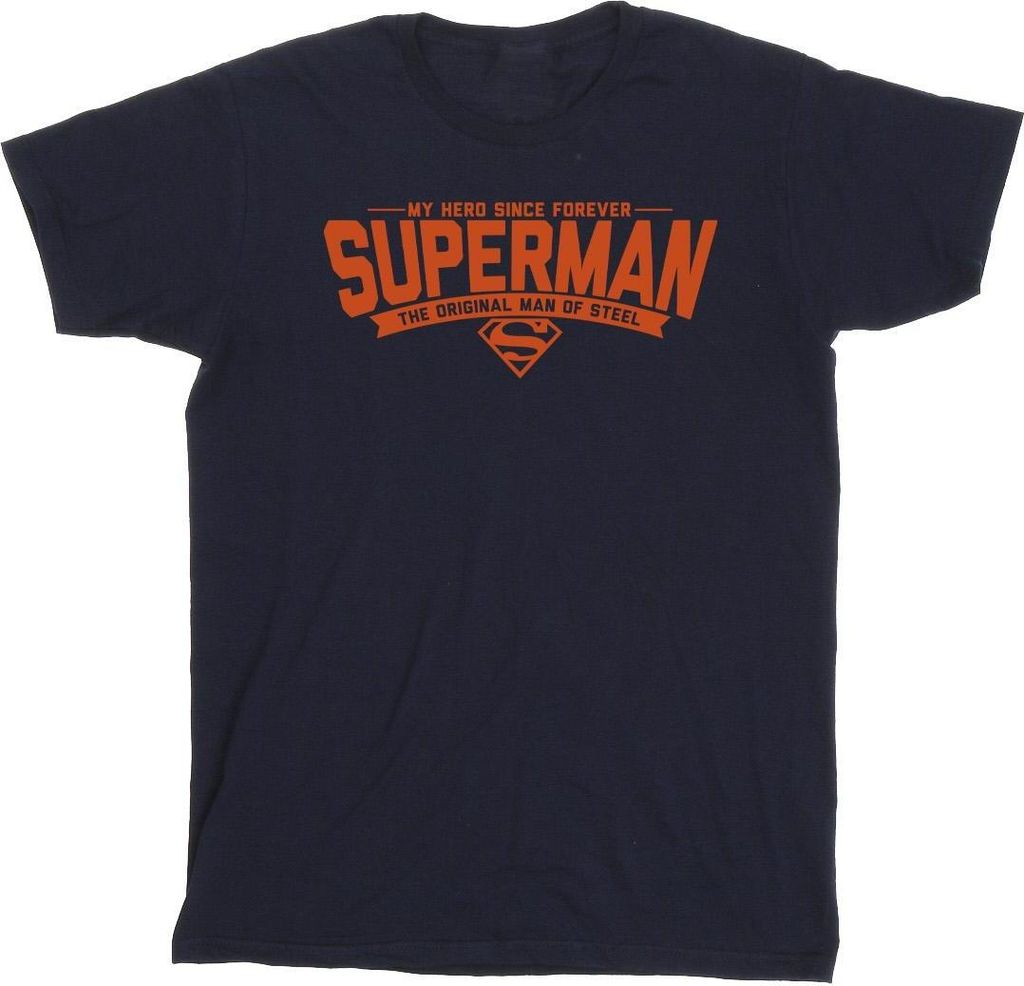 DC Comics - T-Shirt für Jungen BI33912 (116) (Marineblau)