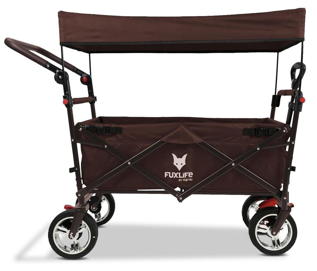 FUXLIFE by FUXTEC Skládací vozík FX-CT700 hnědý  skládací Obrázek produktu 