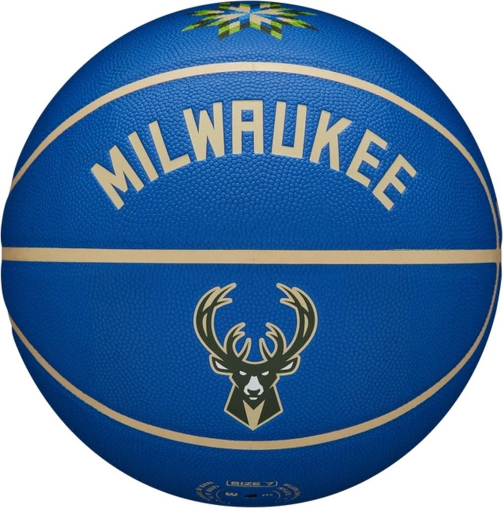 Wilson Bälle Nba Team City Collector Milwaukee Bucks Ball, WZ4016417ID