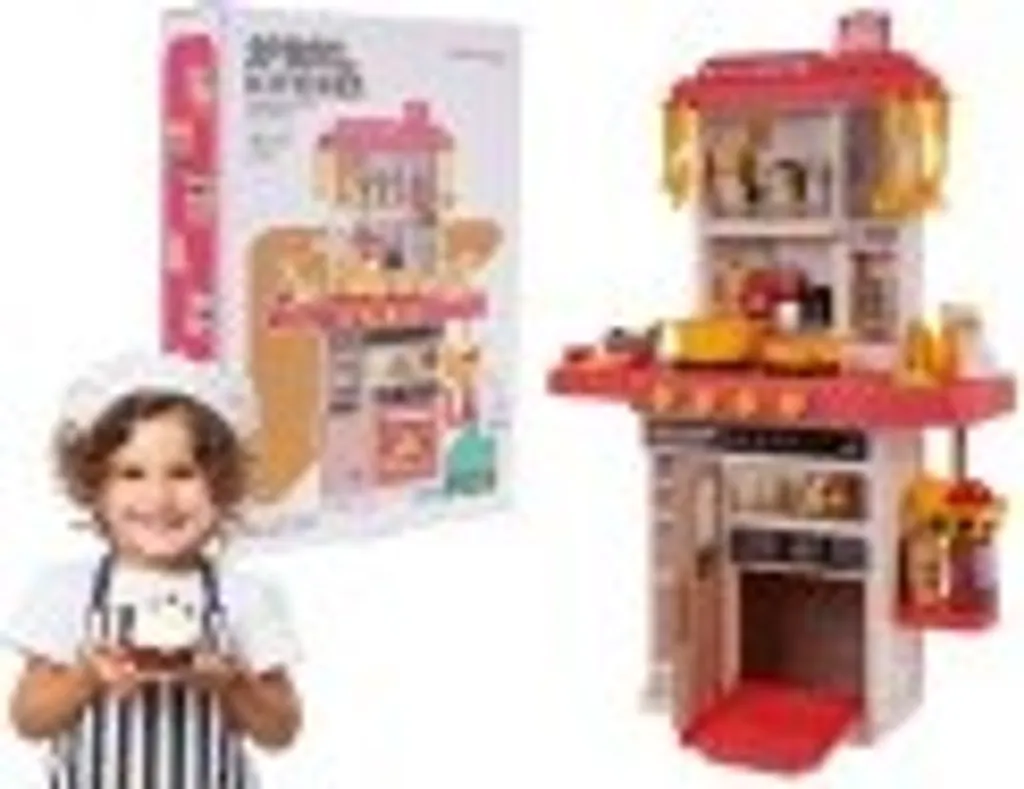 Grande Cuisine Interactive Rose Petit Chef avec 50 Accessoires Inclus