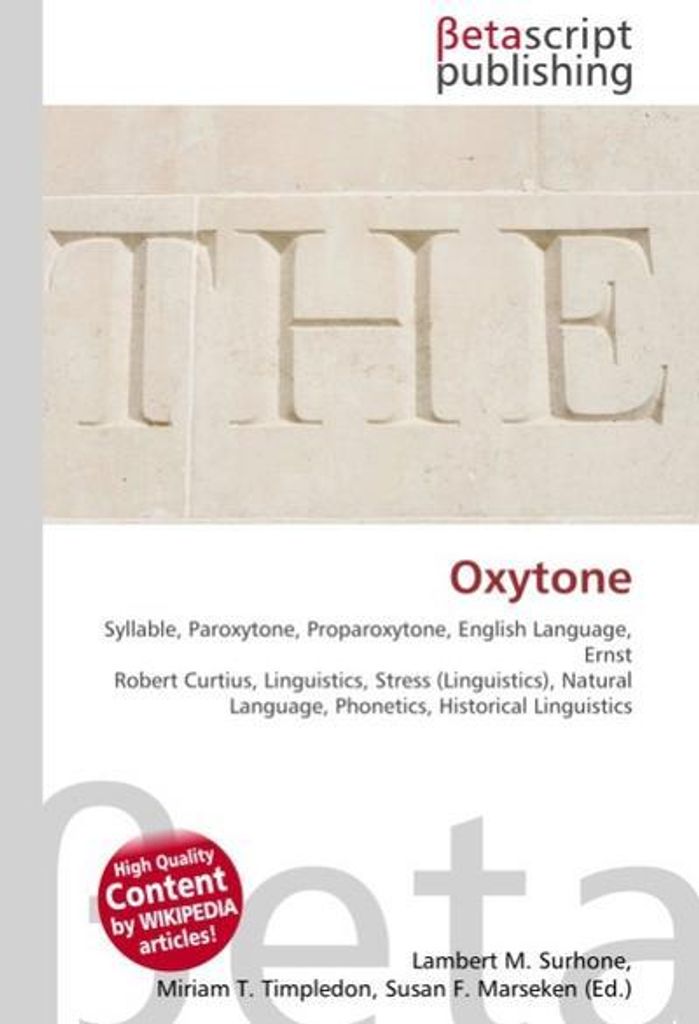 Oxytone