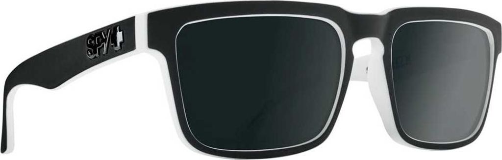 Spy Helm Polarisierte Sonnenbrille Schwarz Happy Gray Green Polar Black Spectra Mirror Mann Schwarz Happy Gray Green Polar Black Spectra Mirror