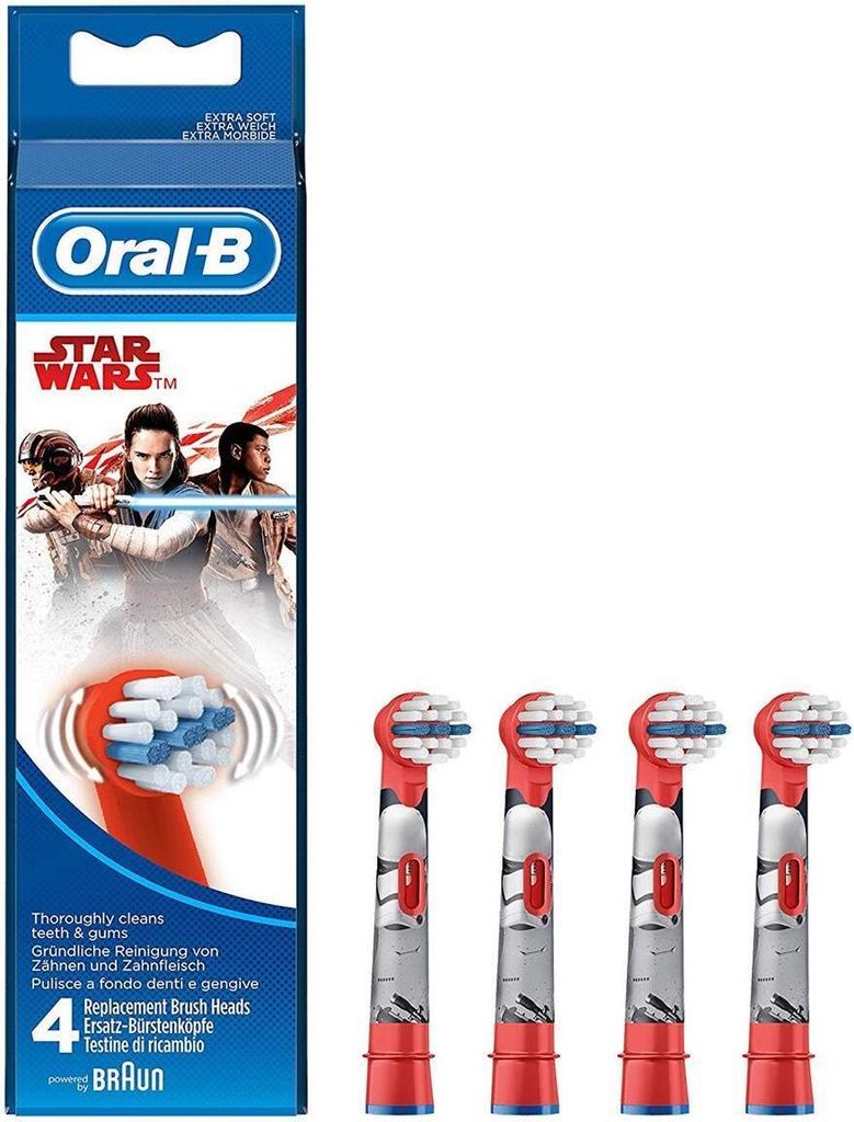 Kids Stages Power Star Wars, 4 Stück Aufsteckbürsten Produktbild 3