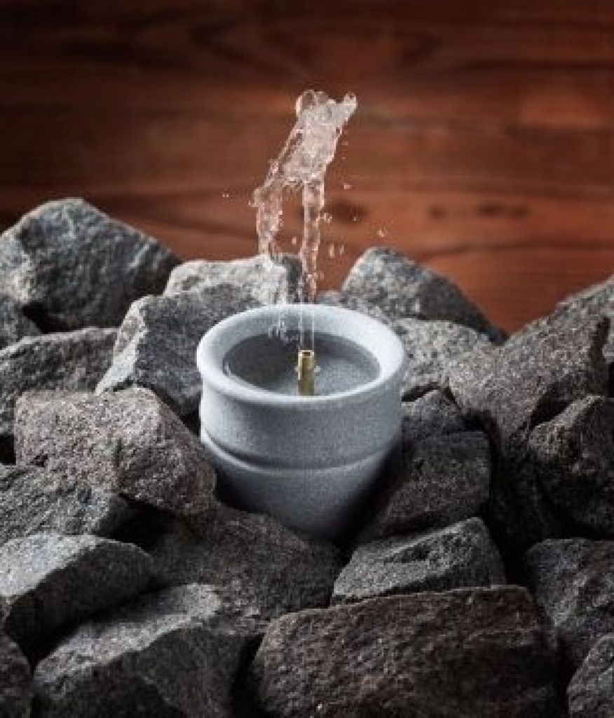 Hukka Design Solina fontana in pietra ollare per riscaldare Immagine del prodotto 